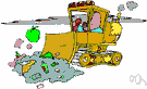 garbage dump - a piece of land where waste materials are dumped