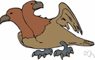 mythical monster - a monster renowned in folklore and myth