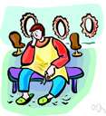 mental exhaustion - exhaustion that affects mental keenness