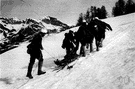 ultramontane - on the Italian or Roman side of the Alps