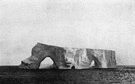 Berg - a large mass of ice floating at sea