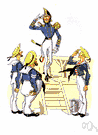 ship's officer - a person authorized to serve in a position of authority on a vessel