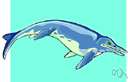 Stenopterygius quadrisicissus - an ichthyosaur of the genus Stenopterygius