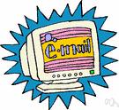 electronic mail - (computer science) a system of world-wide electronic communication in which a computer user can compose a message at one terminal that can be regenerated at the recipient's terminal when the recipient logs in