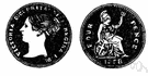 groat - a former English silver coin worth four pennies