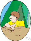 day camp - a camp providing care and activities for children during the daytime