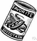 succotash - fresh corn and lima beans with butter or cream