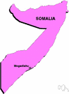 Somalia - a republic in extreme eastern Africa on the Somali peninsula