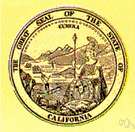 Golden State - a state in the western United States on the Pacific