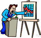 trend line - a line on a graph indicating a statistical trend
