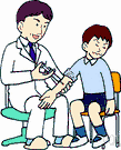 immunised - having been rendered unsusceptible to a disease