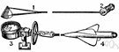 patent log - a cigar-shaped log with rotary fins that measure the ship's speed
