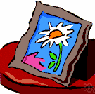 ikon - a visual representation (of an object or scene or person or abstraction) produced on a surface
