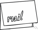 written communication - communication by means of written symbols (either printed or handwritten)