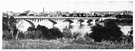 Saskatoon - a city in central Saskatchewan