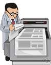 trial impression - (printing) an impression made to check for errors trial impression - (printing) an impression made to check for errors