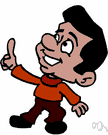 imitation - a representation of a person that is exaggerated for comic effect
