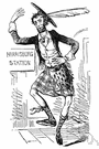 Highland fling - a vigorous Scottish reel