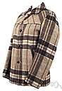 Mackinaw coat - a short plaid coat made of made of thick woolen material