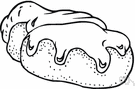 honey bun - rolled dough spread with sugar and nuts then sliced and baked in muffin tins with honey or sugar and butter in the bottom