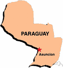Republic of Paraguay - a landlocked republic in south central South America