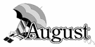 Aug - the month following July and preceding September