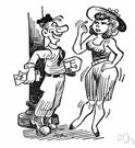 two-timing - not faithful to a spouse or lover