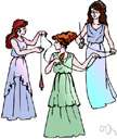 Moirai - any of the three Greek goddesses of fate or destiny