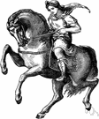 ahorse - traveling on horseback