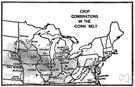 Corn Belt - the midwestern states where corn is grown
