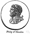 Macedon - the ancient kingdom of Philip II and Alexander the Great in the southeastern Balkans that is now divided among modern Macedonia and Greece and Bulgaria