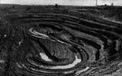 Mesabi Range - a range of hills in northeastern Minnesota where rich iron ore deposits were discovered in 1887