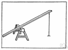 unsupported - not held up or borne