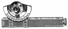 Abney level - a surveying instrument consisting of a spirit level and a sighting tube