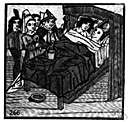 marriage bed - the bed shared by a newly wed couple