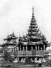 Mandalay - a city in central Myanmar to the north of Rangoon