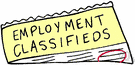classified ad - a short ad in a newspaper or magazine (usually in small print) and appearing along with other ads of the same type