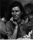 Lange - United States photographer remembered for her portraits of rural workers during the Depression (1895-1965)