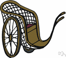 cart - wheeled vehicle that can be pushed by a person