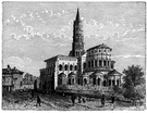 Toulouse - a city on the Garonne River in southern France to the southeast of Bordeaux
