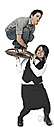 antifeminist - someone who does not believe in the social or economic or political equality of men and women