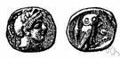 obolus - a Greek unit of weight equal to one tenth of a gram