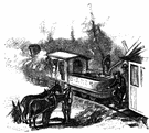 donkey engine - a locomotive for switching rolling stock in a railroad yard