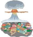nuke - bomb with atomic weapons