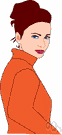 polo-neck - a sweater or jersey with a high close-fitting collar