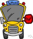 school bus - a bus used to transport children to or from school