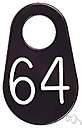 sixty-four - being four more than sixty