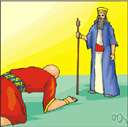 Truckler - someone who humbles himself as a sign of respect