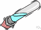 Moistener - a device that dampens or moistens something