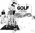 golf range - a practice range for practicing golf shots